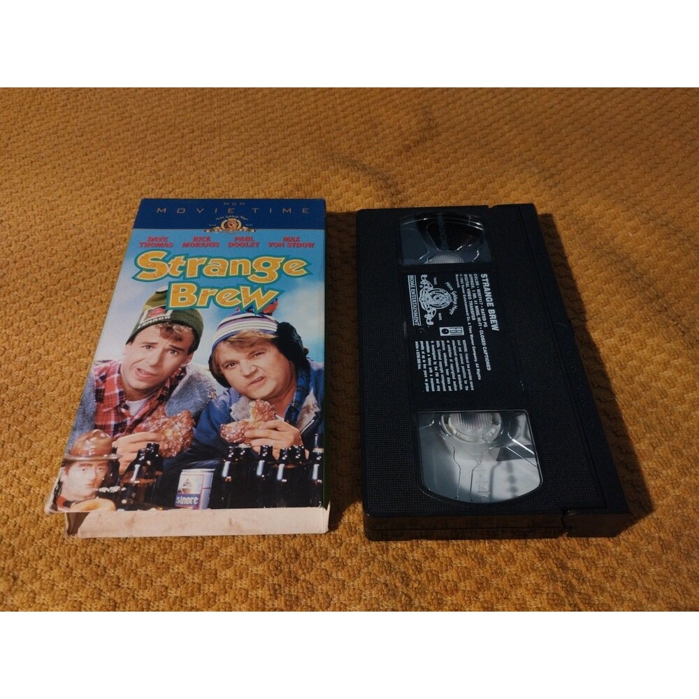 Strange Brew (VHS, 1983) Dave Thomas, Rick Moranis, SCTV
